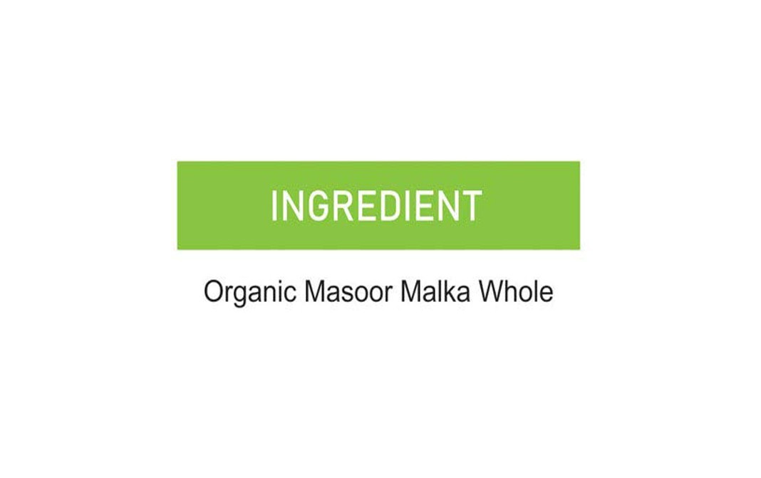 Orgabite Organic Masoor Dhuli    Pack  500 grams